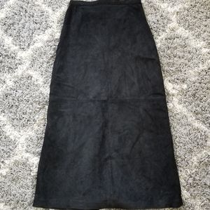 Brandon Thomas Black Maxi Skirt